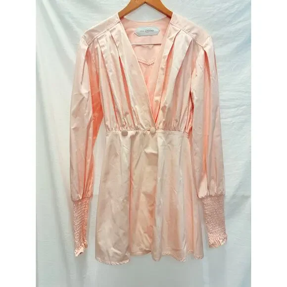 Fete Imperiale Chloris Dress Pink Tuxedo Dress Event‎ Met Gala Red Carpet US4 - Picture 4 of 9